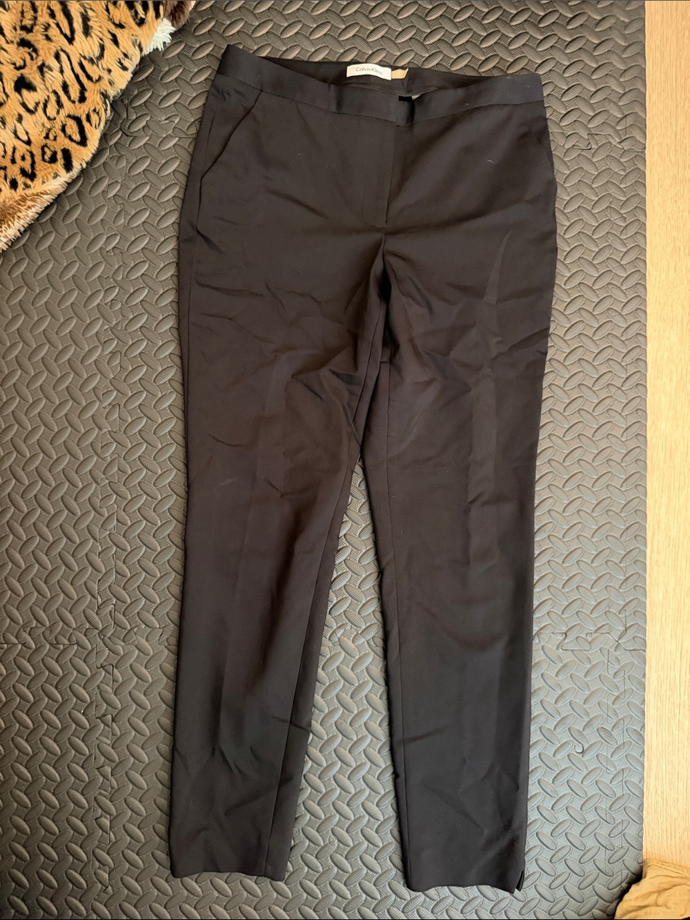 Calvin Klein Black Women's Dress Pants